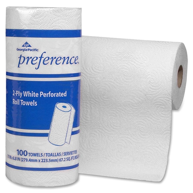 Georgia-Pacific Preference Perforated Roll Towel 27300CT GPC27300CT