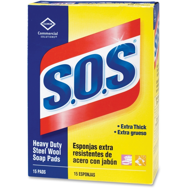 S.O.S. Steel Wool Soap Pads 88320 CLO88320