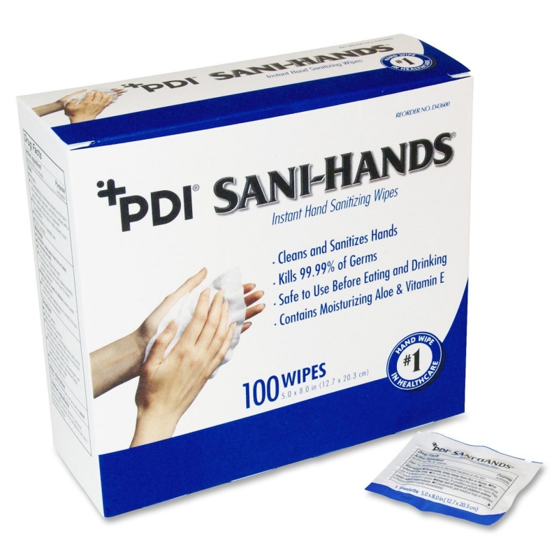 Sani-Hands Individual Packets Hand Wipes PSDP077600 NICPSDP077600
