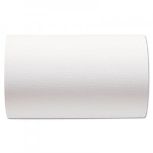 Georgia Pacific Professional Hardwound Paper Towel Roll, Nonperforated, 9 x 400ft, White, 6 Rolls/Carton GPC26610 26610