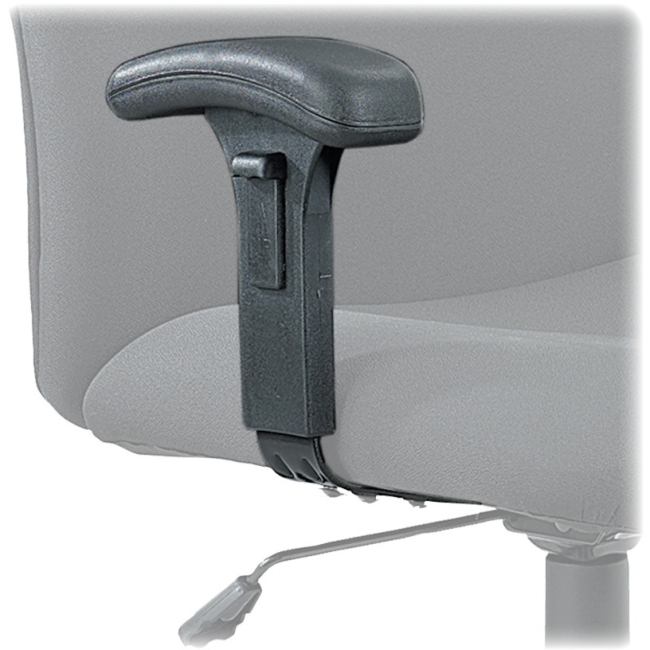 Safco Safco Adjustable T-Pad Arm Kit for Big & Tall Chairs 3496BL SAF3496BL