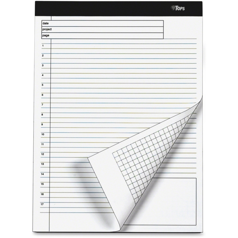 TOPS TOPS Project Numbered Planning Pad 77100 TOP77100