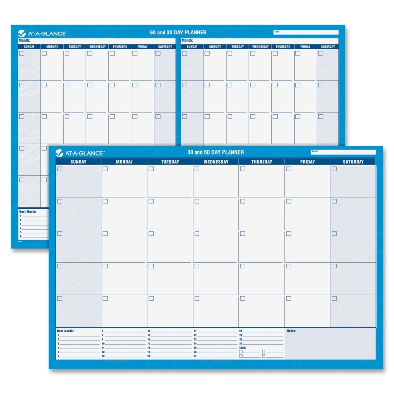 At-A-Glance At-A-Glance Undated Horizontal Wall Planner PM333-28 AAGPM33328