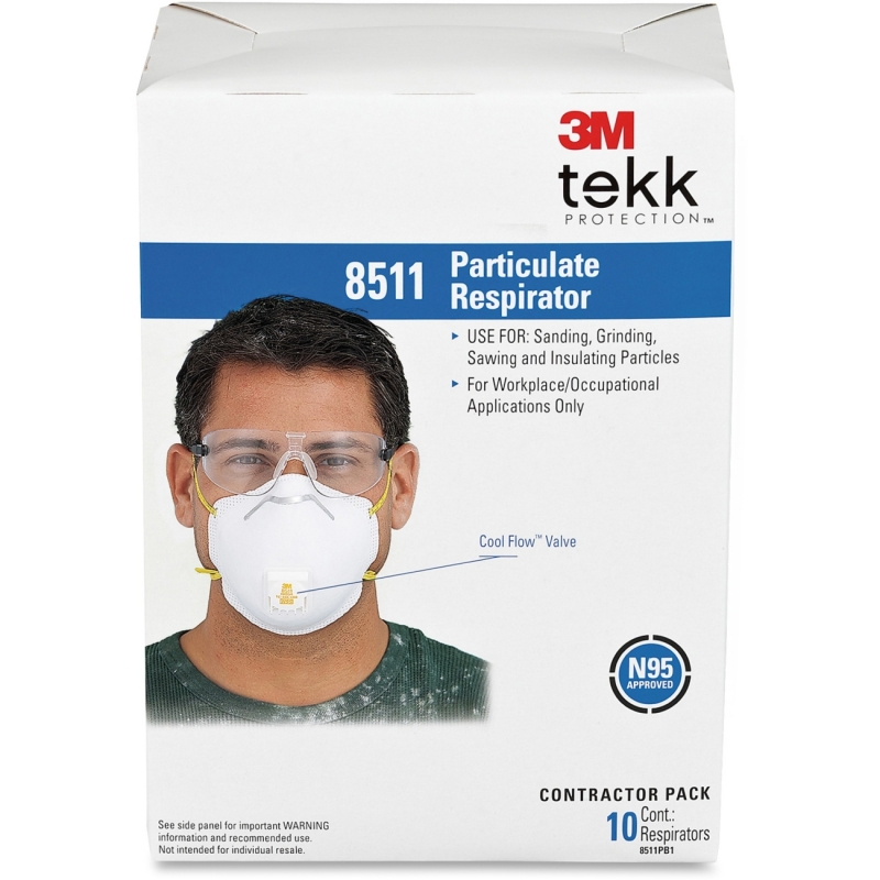 3M Particulate Respirator 8511PB1A MMM8511PB1A