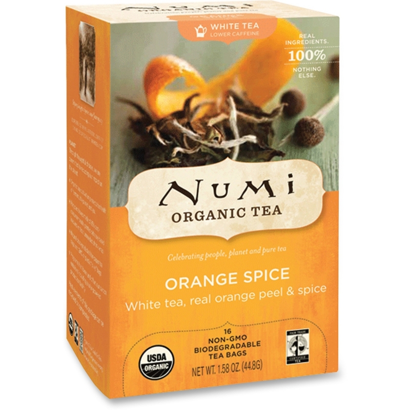 Numi Numi Orange Spice White Tea 10240 NUM10240 680692
