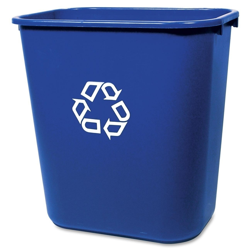 Rubbermaid Rubbermaid Deskside Recycling Container 295673BE RCP295673BE 295673