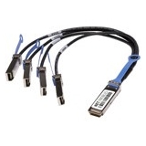 Netpatibles Twinaxial Network Cable QFX-QSFP-DACBO-7M-NP