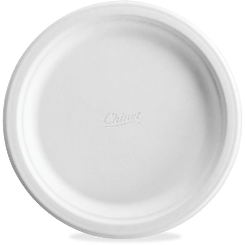 Chinet Classic White Molded Plates CH21227 HUHCH21227