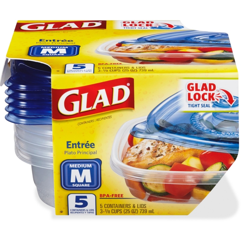 Glad 25-oz. Food Containers 60795 CLO60795