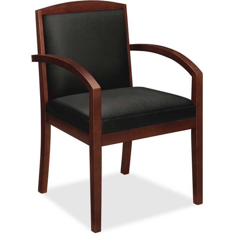 Basyx by HON HVL853 Wood Guest Chair VL853NSB11 BSXVL853NSB11