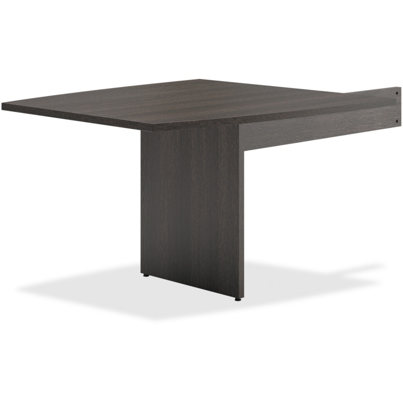Basyx by HON Espresso Slab Base End Table BLMT48BESES BSXBLMT48BESES