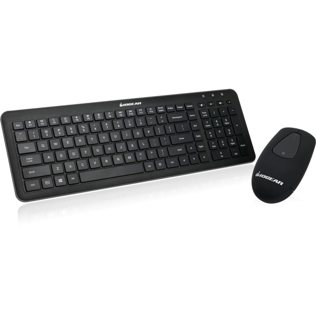 Iogear Tacturus RF Desktop - Wireless Keyboard and Touch Mouse Combo GKM558R