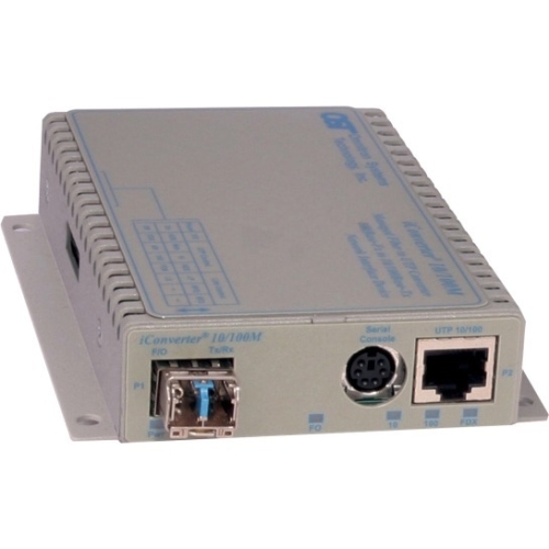 Omnitron iConverter 10/100M2 Transceiver/Media Converter 8911N-1-A
