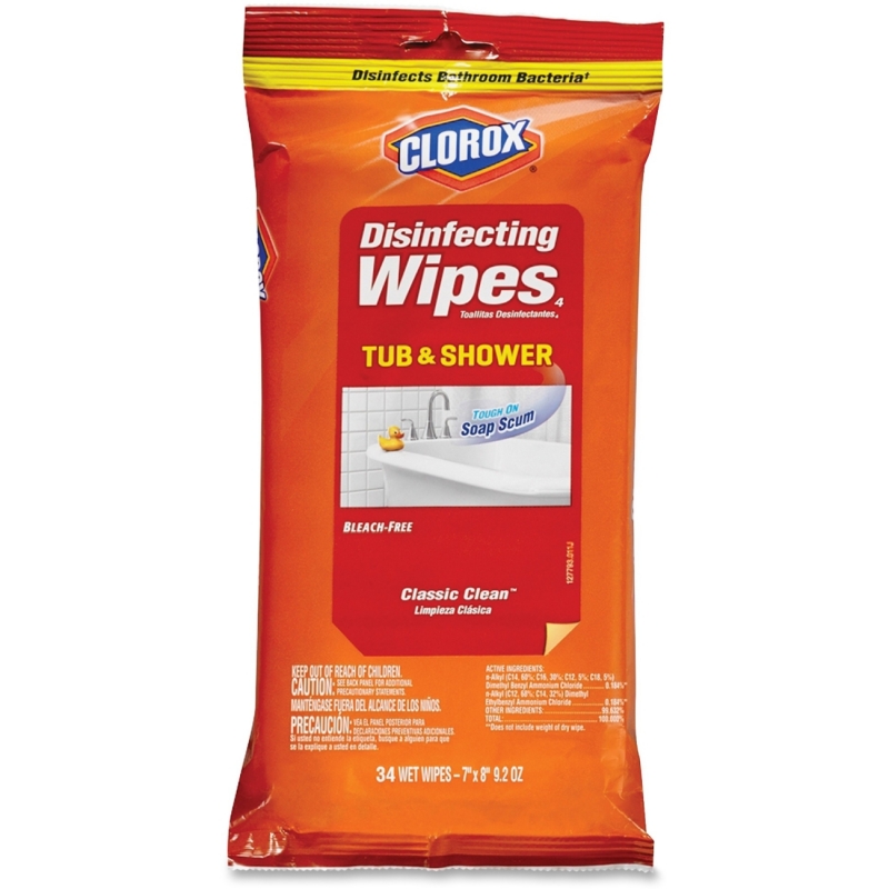 Clorox Tub/Shower Disinfecting Wipes 31195 CLO31195