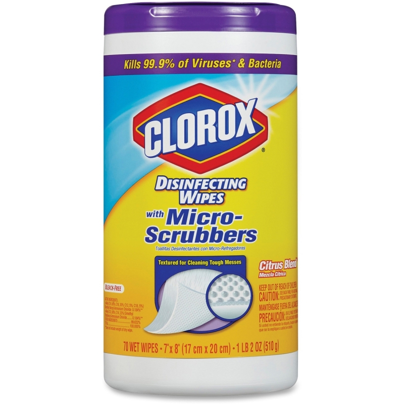 Clorox Micro-Scrubbers Disinfecting Wipes 31270 CLO31270