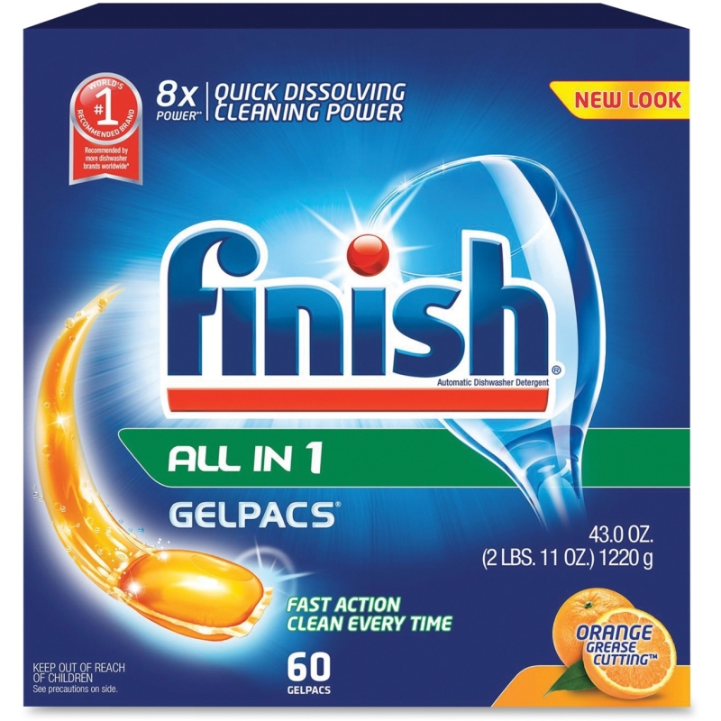 Finish Gelpac Dishwasher Detergent 81181 RAC81181