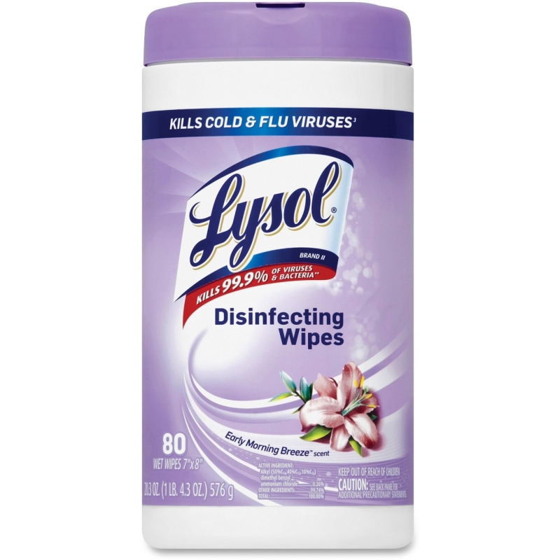 Lysol Disinfecting Wipes - Early Morning Breeze 89347CT RAC89347CT