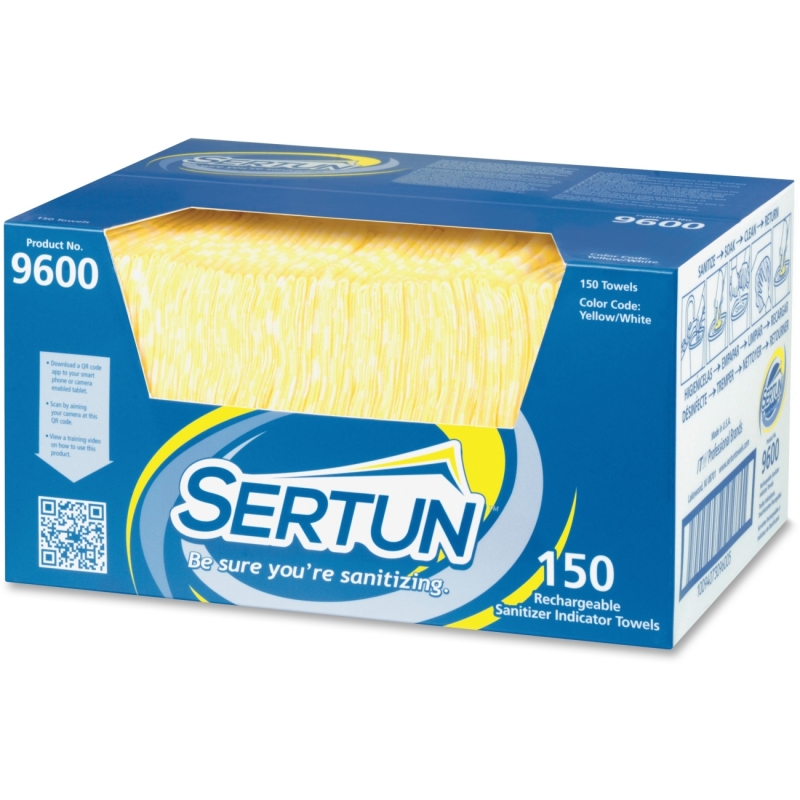 Sertun Rechargeable Sanitizer Indicator Towel 9600 ITW9600