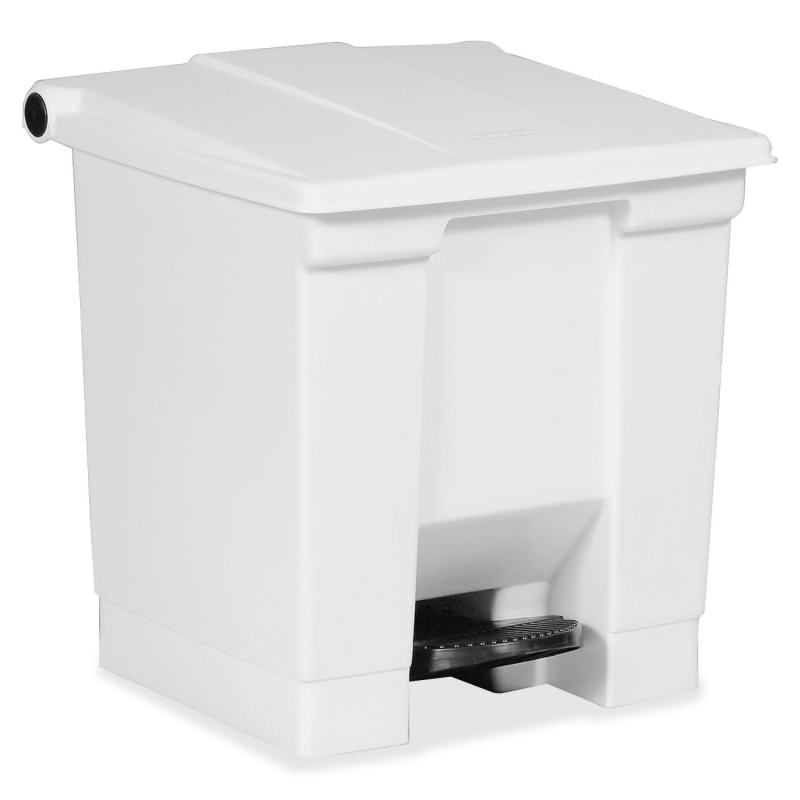 Rubbermaid Commercial Step-On Waste Container 614300WH RCP614300WH