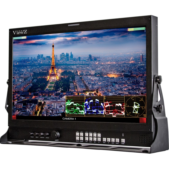 ViewZ 24" 3G-SDI, 3D LUT & 10-Bit Video Production Monitor VZ-240PM-PL