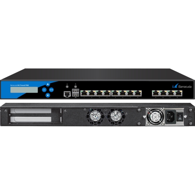 Barracuda Network Security/Firewall Appliance BNGF600A.C10.A11 F600