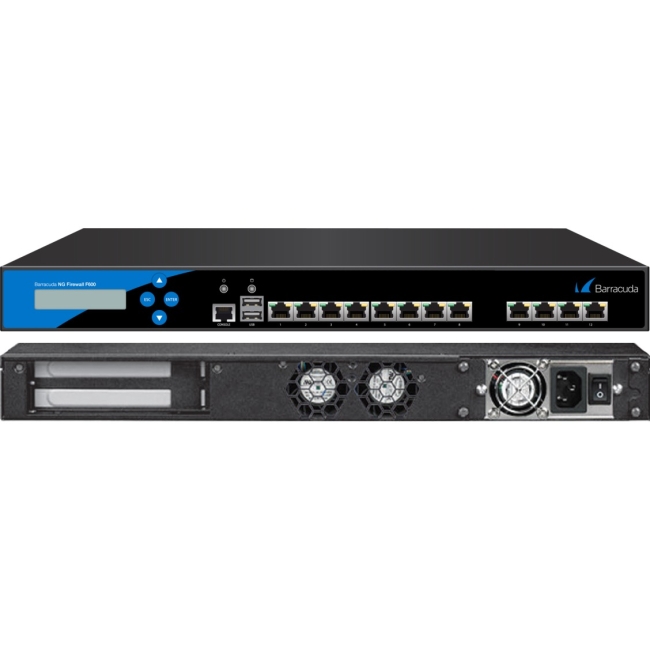 Barracuda Network Security/Firewall Appliance BNGF600A.C20.A33 F600