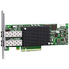 Emulex Dual-port 16Gb PCIe3.0 Fibre Channel Host Bus Adapter LPE16002B-E