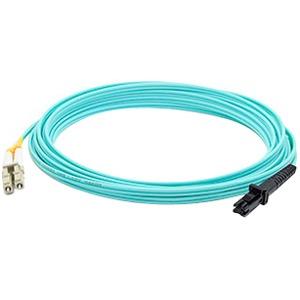 AddOn 7m Multi-Mode fiber (MMF) Duplex LC/MTRJ OM3 Aqua Patch Cable ADD-LC-MTRJ-7M5OM3