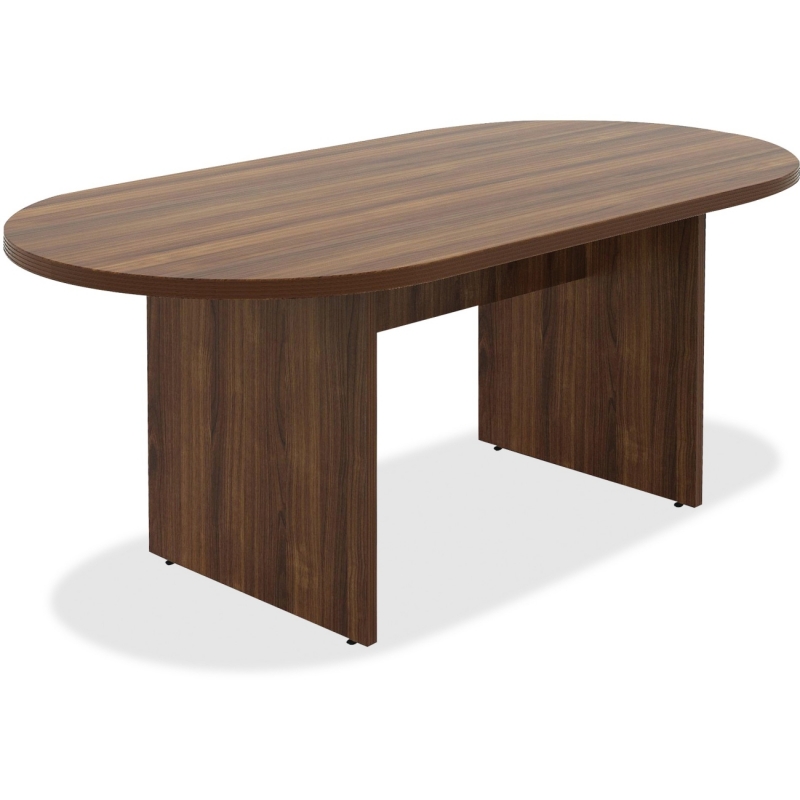 Lorell Chateau Series Walnut Oval 6' Conference Table 34337 LLR34337