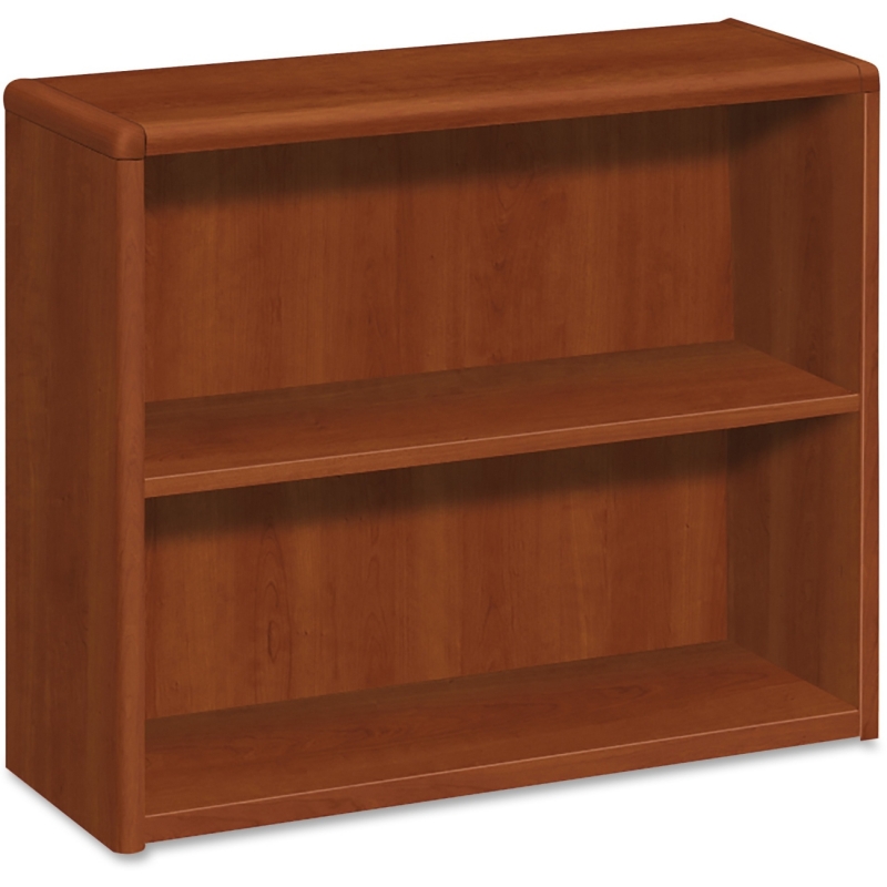 HON 10700 Series Cognac Laminated Fixed Shelves Bookcase 10752CO HON10752CO H10752