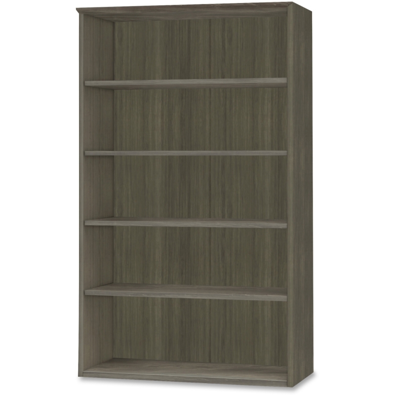 Mayline Medina Series Gray Laminate. 5-Shelf Bookcase MVB5LGS MLNMVB5LGS MVB5