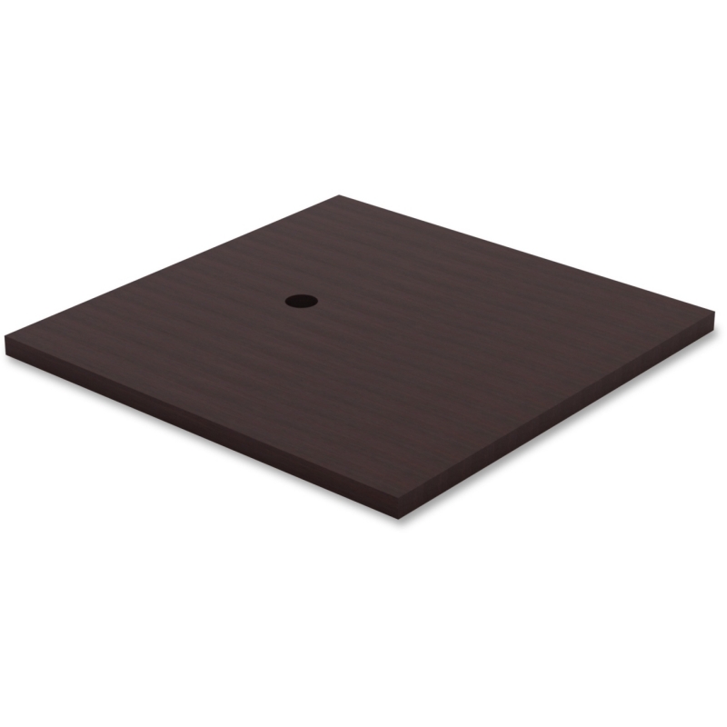 Lorell Prominence Table Espresso Laminate Tabletop 69944 LLR69944