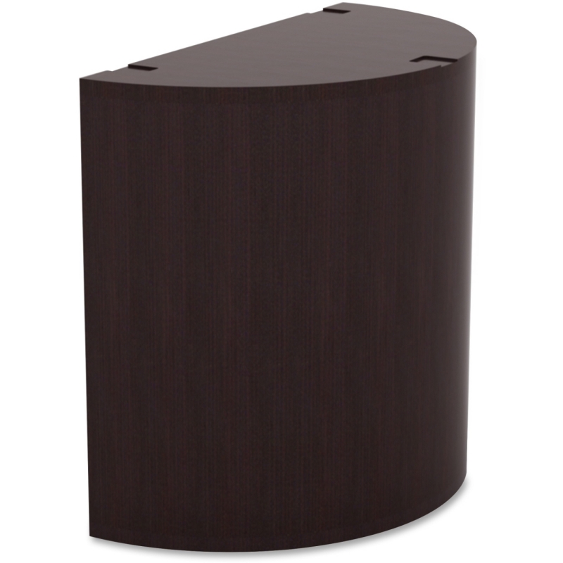 Lorell Prominence Espresso Laminate Curved Table Base 69951 LLR69951