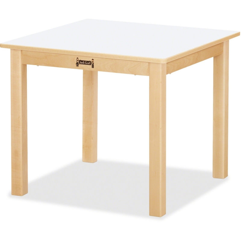 Jonti-Craft Multi-purpose White Square Table 56218JC JNT56218JC