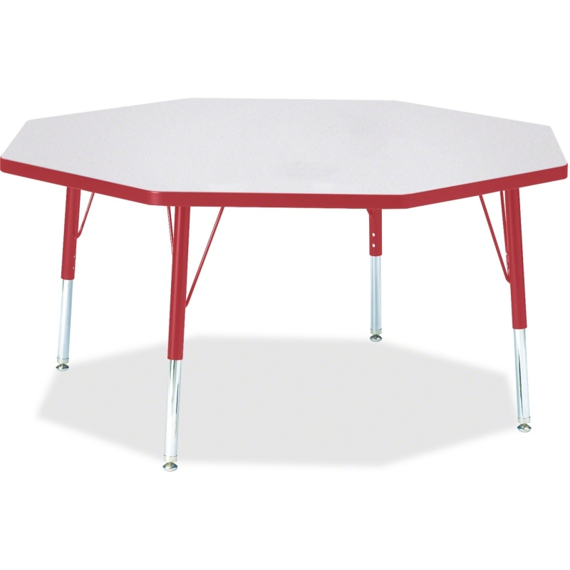 Berries Toddler Height Color Edge Octagon Table 6428JCT008 JNT6428JCT008