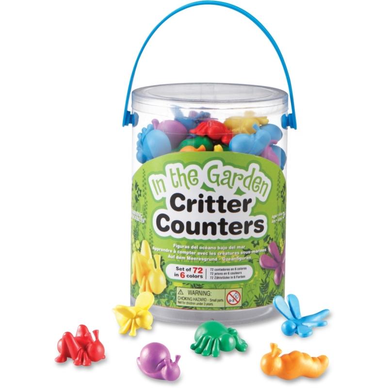Learning Resources In The Garden Critter Counters LER 3381 LRNLER3381