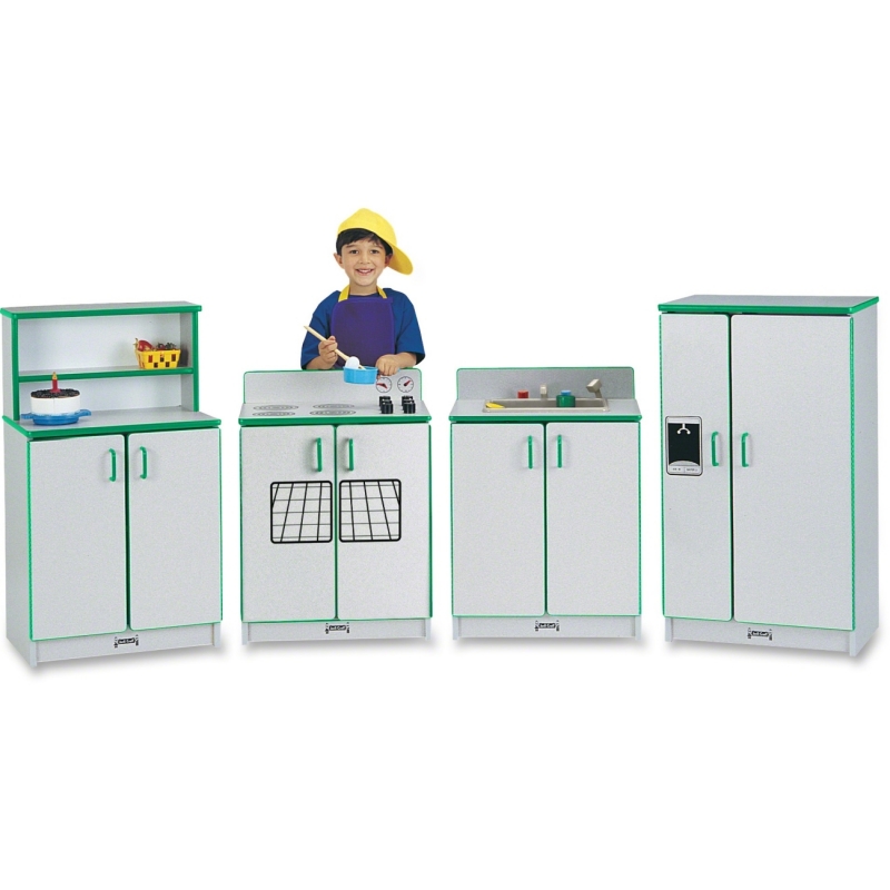 Jonti-Craft Jonti-Craft - Rainbow Accents Toy Kitchen Set 2030JCWW119 JNT2030JCWW119
