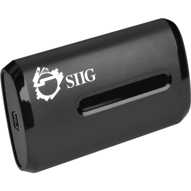 SIIG USB 2.0 HD Video Capture Slim Box - Multi-Input JU-AV0312-S1