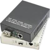 AddOn 10/100/1000Base-TX(RJ-45) x4 to 2 Open SFP Port POE+ Media Converter ADD-GMC-4RJ2SFP-POE