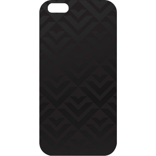OTM iPhone 6 Black Matte Case Black on Black Collection, Arrows IP6V1BM-BOB-04