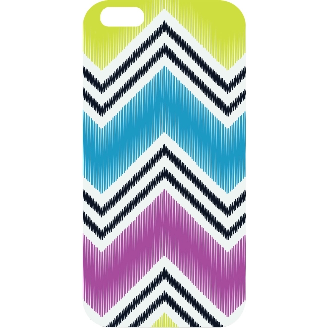 OTM iPhone 6 White Glossy Case Bold Collection, Chartreuse IP6V1WG-BLD-02