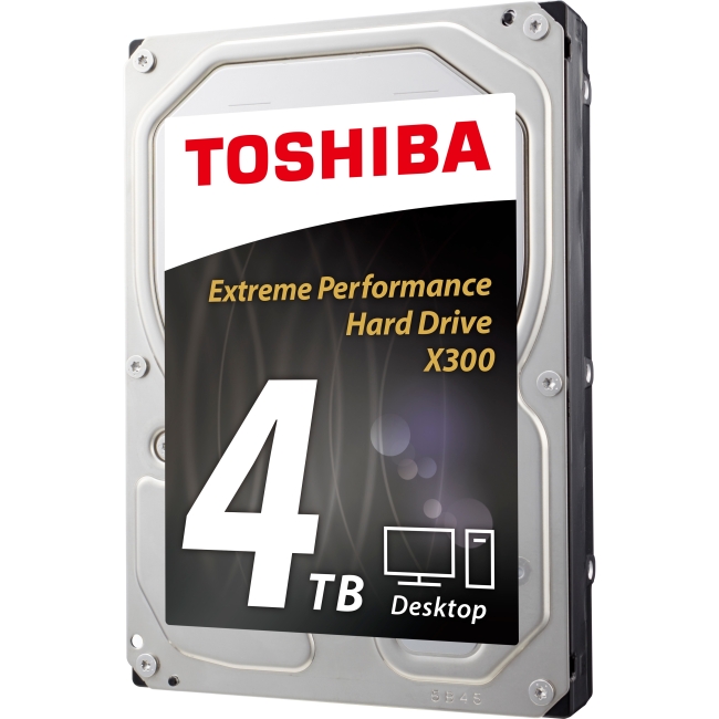Toshiba X300 Desktop Internal Hard Drive - 4TB HDWE140XZSTA