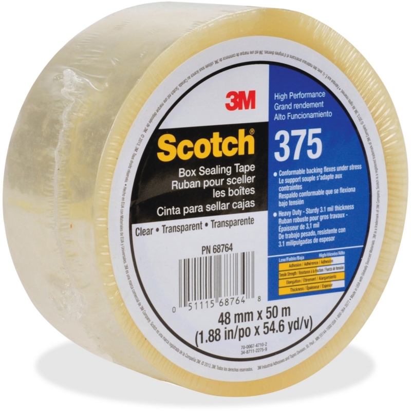 Scotch Box-Sealing Tape 37548X50CL MMM37548X50CL