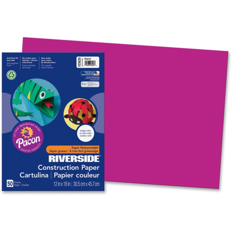 Pacon Riverside Groundwood Construction Paper 103628 PAC103628