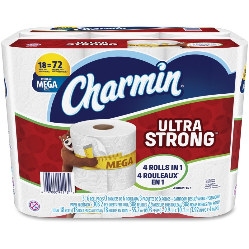 Charmin Ultra Strong Bath Tissue 94143 PGC94143