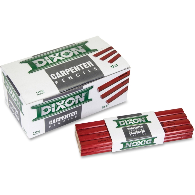 Dixon Economy Flat Carpenter Pencils 14100 DIX14100