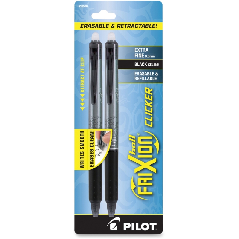FriXion Clicker Erasable Gel Ink Pen. 2 - Pack 32500 PIL32500