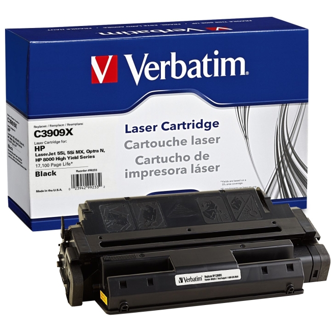 Verbatim HP C3909X Remanufactured Laser Toner Cartridge 99233