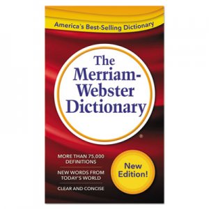 Merriam Webster The Merriam-Webster Dictionary, 11th Edition, Paperback, 960 Pages MER2956 MER930