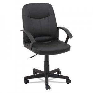 OIF Executive Office Chair, Fixed Arched Arms, Black OIFLB4219 LB4219